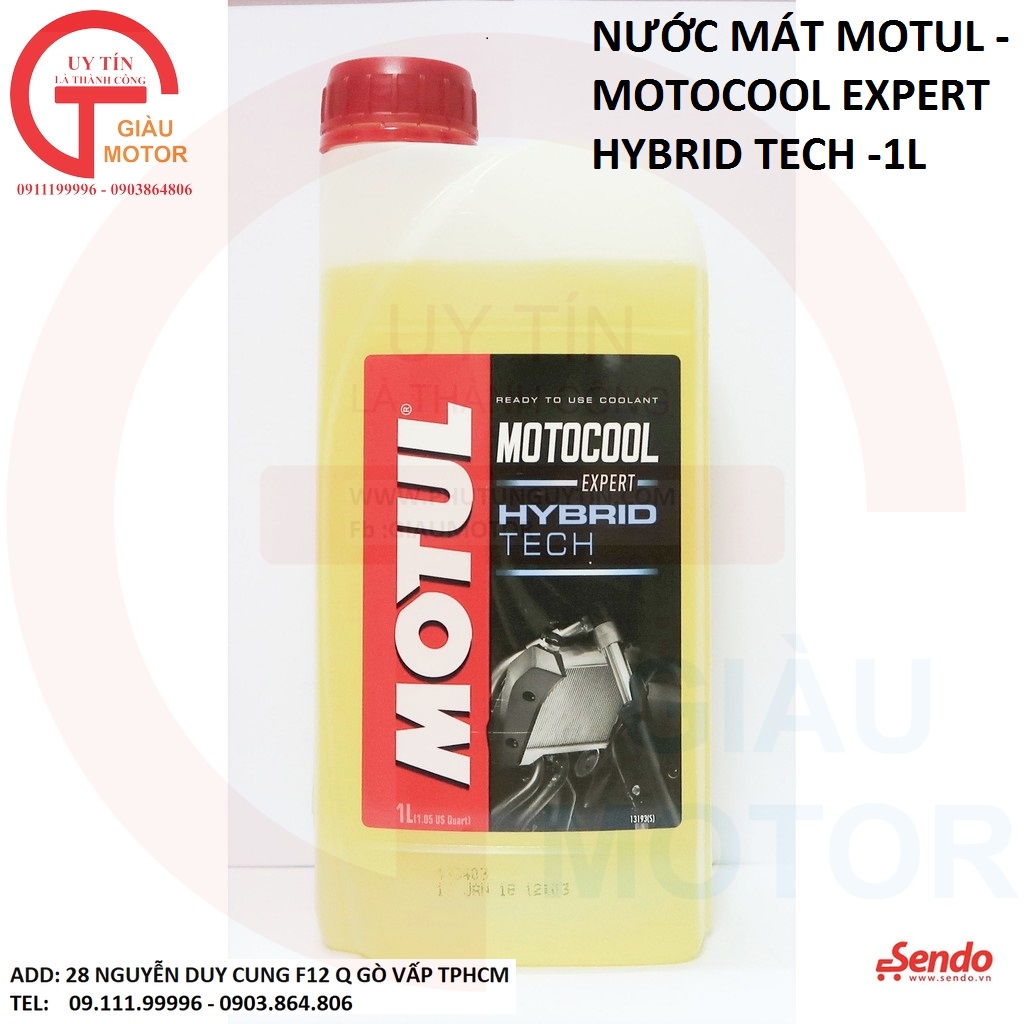 NƯỚC MÁT MOTUL -MOTOCOOL EXPERT HYBRID TECH -1L ,UY TÍN , CHẤT LƯỢNG - DT-NLM-MOTUL